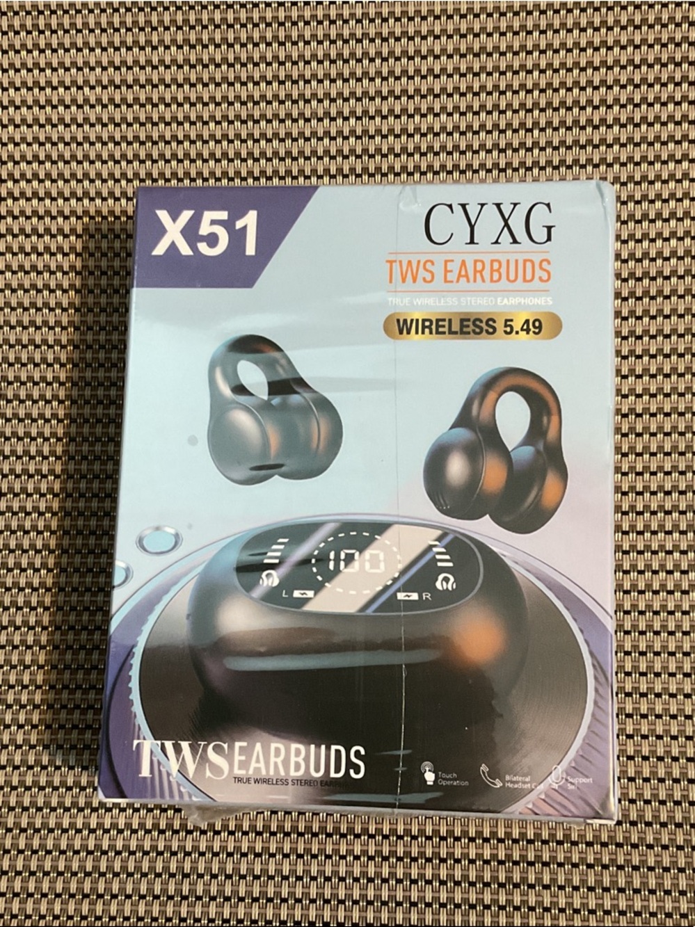 CYXG X51 TWS Wireless Earbuds - Black